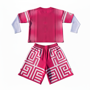 Ensemble de t-shirts sérigraphiés très demandés, 100 % coton épais, coupe oversize et carrée, manches longues double épaisseur pour homme - Product Image 2