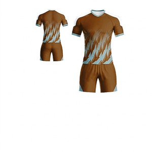 Ropa de Entrenamiento Juvenil, Diseño Personalizado Impreso, Ropa Deportiva Transpirable de Verano, Conjunto de Ropa de Fútbol, Uniforme de Fútbol de Alta Calidad - Product Image 5