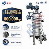 Filter Pembersih Otomatis Resin Kimia Viskositas Tinggi JCI Baru Bersertifikasi ISO9001 CE untuk Filtrasi Industri Tekanan Tinggi