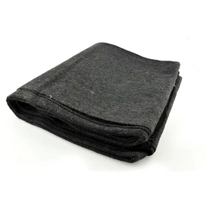 Soft and Breathable Wool Blend Winter Camping Blanket for Indoor Outdoor Use Travel Baby <b>Bed</b> <b>Comfortable</b> Lightweight Solid Hotel - Product Image 4