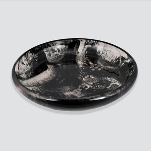 Bol à salade en résine polie style vintage, écologique, durable, sans danger pour les aliments, vaisselle, décoration intérieure, pour soupes, collations, fruits - Product Image 1