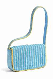 Sac à bandoulière de luxe fait main en acrylique brodé de perles pour femme, forme trapèze tendance, multifonctionnel, portable et écologique - Product Image 3