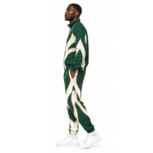Chaqueta y Pantalón Deportivo Cortavientos con Estampado DTF, 100% Algodón, Resistente al Agua, Ecológico, para Primavera - Product Image 4