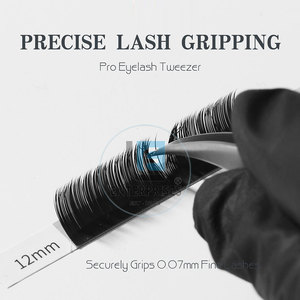 Wholesale High Quality Stainless Steel Eyelash <b>Extensions</b> Tweezers Reusable Durable <b>Cheap</b> Price - Product Image 4