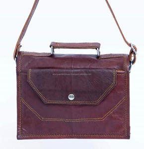 Maletín portátil de cuero genuino de grano completo personalizable más vendido, bolso para ordenador portátil, bandolera de hombro de negocios, bolso para ordenador portátil de oficina - Product Image 2