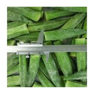 Okra surgelée prête à être expédiée, promotion exceptionnelle, légume tropical du Vietnam, okra vert surgelé, okra surgelé à prix très réduit, étiquette privée personnalisée - Product Image 5