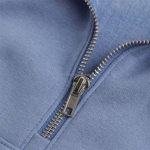 Chemises polo à fermeture éclair pour hommes DEC Oem, de haute qualité, en molleton de coton chaud pour l'hiver, logo personnalisé, chemise polo à fermeture éclair 14 pour hommes - Product Image 6