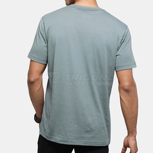 T-shirt pour homme de haute qualité, coupe classique, 100% coton, tissu en molleton, écologique, conception personnalisée OEM, fabriqué au Pakistan - Product Image 3