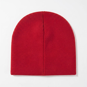 Unisex <b>Beanie</b> Fleece Cap Custom Unisex Knit <b>Beanie</b> Cap Soft Winter Warm Cuffed <b>Beanie</b> <b>Hat</b> Unisex 100% Acrylic Warm Winter Cap - Product Image 6