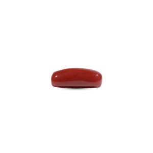 Natural Red Coral Loose Gemstone 8.15 Carat 6mm for Fine Jewelry - Product Image 3