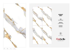 Carreaux de porcelaine Urban Premium 60x120cm 600x1200mm 24x48 finition brillante grand format surface sophistiquée pour projets intérieurs - Product Image 5