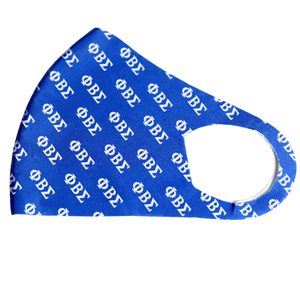 หน้ากาก 3D ระบายอากาศได้ดี สีน้ำเงินรอยัล ยี่ห้อ Phi Beta Sigma น้ำหนักเบา ใช้ซ้ำได้ เหมาะสำหรับฤดูร้อน - Product Image 2