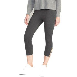 Leggings capri de yoga para mujer, de cintura elástica, alta calidad, en oferta. - Product Image 1