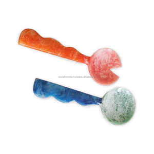 Juego de Utensilios para Ensalada de Madera Premium, Cuchara y Tenedor de 11 Pulgadas, Acabado Liso, Utensilios de Cocina para el Hogar, Aptos para Lavavajillas y Horno - Product Image 1