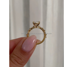 Fabricant de bijoux en diamant en or 18 carats Vente en gros Bijoux en or fin avec - Product Image 4