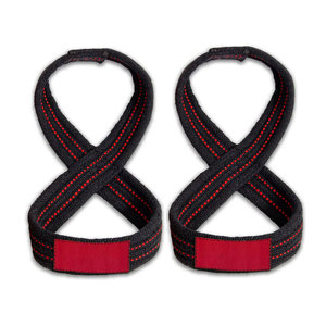Heavy Duty Non Slip Wrist Support Gym <b>Straps</b> Adjustable Padded Cotton Weight <b>Lifting</b> <b>Straps</b> <b>for</b> Weightlifting Powerlifting - Product Image 5