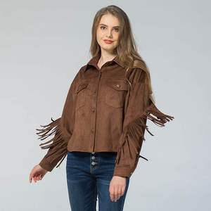 Chaqueta de Motociclista de Cuero Sintético PU Blanca para Mujer, Manga Larga, Cuello Alto, Cierre de Cremallera, Corta, Color Sólido, Estilo Biker, para Otoño - Product Image 6