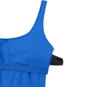 จั๊มสูทโยคะผู้หญิง ผ้าไนลอนผสมสแปนเด็กซ์ บอดี้สูทแบบชิ้นเดียว แขนยาวทรงหลวม ปลายแขนพอง - Product Image 5