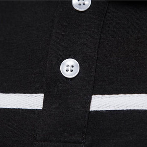 เสื้อโปโลยูนิเซ็กซ์ ปักโลโก้ตามสั่ง ผ้าฝ้าย แขนสั้น สำหรับทีม ธุรกิจ ลำลอง สั่งจำนวนมาก ไซส์ใหญ่ เสื้อโปโลชาย - Product Image 3