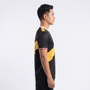Camiseta de Fútbol con Cuello en V para Hombre, Impresión Sublimada, Transpirable, 100% Poliéster, Ropa Deportiva, Camisetas de Fútbol - Product Image 3