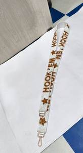 Custom Embroidered <b>Webbing</b> Straps With Team Names And Logos Colorful Fashion Buckle Strap For Bags - Product Image 2