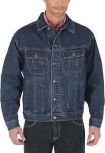 Men's Vintage Blue Denim <b>Trucker</b> <b>Jacket</b> – Stylish Classic Jean <b>Jacket</b> with Button Closure for Casual Streetwear and Everyday Wea - Product Image 5