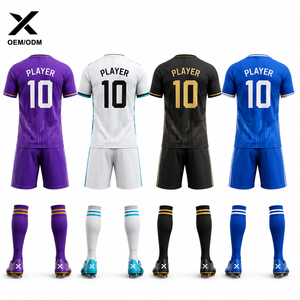 Tenue complète de football X Men, en polyester sublimé, maille respirante, anti-transpiration, vêtements de sport, plusieurs options de couleurs - Product Image 2