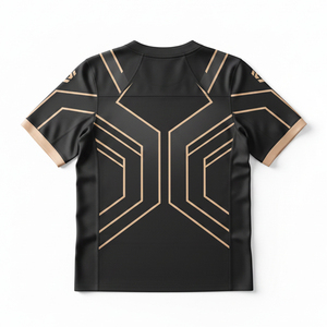 Uniforme de Fútbol Americano Personalizado al por Mayor, Jersey de Equipo Sublimado de Poliéster y Spandex, Ropa Deportiva Flexible para Práctica y Juego - Product Image 3