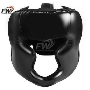 Protectores de Cabeza para Boxeo de Alta Calidad Negros, Precio de Fábrica, Calidad de Exportación, Compatible con OEM y ODM, para Entrenamiento de MMA y Boxeo - Product Image 1