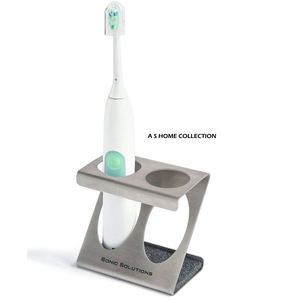 Support de brosse rond en acier inoxydable poli, couleur argent brillant, décoratif et attrayant – Nouvelle arrivée - Product Image 5