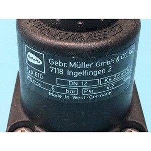 Vanne à diaphragme GEM Type 610 DN-12 GEMU, 610/38/D - Équipements et pièces semi-conductrices d'occasion fiables à l'échelle mondiale - Product Image 3