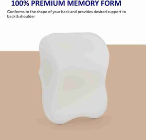 Universal Memory Foam Car Headrest Soft <b>Neck</b> <b>Support</b> Pillow <b>for</b> Driving, Travel & <b>Office</b> <b>Chair</b> - Product Image 6