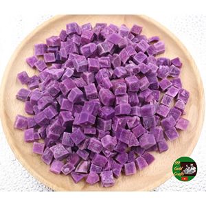 Rodajas de Ñame Morado Congeladas Premium con Procesamiento IQF y Envasado al Vacío para Cadenas de Restaurantes, Fabricantes de Alimentos y Venta al por Mayor - Product Image 2