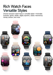 Jam Tangan Pintar NX W5 ECG dengan Panggilan Bluetooth, Pemindaian Kesehatan Satu Sentuhan, HRV & Senter 4 Mode - Product Image 3
