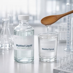 Jarabe de Maltitol Indio Refinado de Alta Calidad, Incoloro e Inodoro, 75/55, Jarabe Líquido Saludable para la Tos, Endulzante Soluble en Agua - Product Image 3