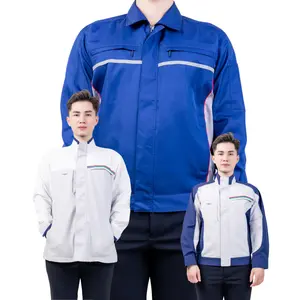 पुरुषों के लिए सबसे अधिक बिकने वाली वर्दी श्रमिक पहनने वाले काम के कपड़े कस्टम डिजाइन और लोगो वर्कवियर शर्ट - वियतनाम में SAOMAI FMF निर्माता