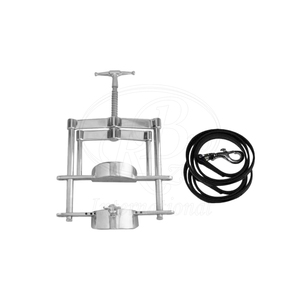 เครื่องมือตรวจช่องปากม้า Gunter Equine Mouth Speculum ทำจากสแตนเลส พร้อมสายหนัง ขนาดมาตรฐาน สำหรับสัตวแพทย์ - Product Image 3