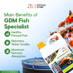 Engrais liquide bio-organique à base d'algues marines 2 litres avec 20% d'acides aminés pour l'aquaculture, l'élevage de poissons, de crevettes et de crabes - Product Image 5