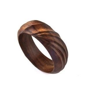 Premium Handmade Look Waterproof Natural <b>Wood</b> <b>Bangles</b> for Ladies-Customizable Colors Packaging Traditional Contemporary Styling - Product Image 3