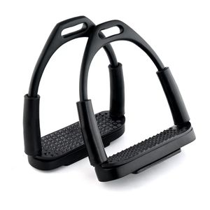 Estribos de Seguridad Flexibles de Hierro y Acero para Montar a Caballo, Accesorios Ecuestres para Mayor Seguridad y Comodidad, Alivio para las Articulaciones - Product Image 1