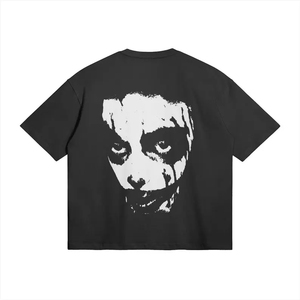 T-shirt personnalisé imprimé DTG 100% coton coupe ample |   T-shirt streetwear oversize |   Design tendance |   Écologique |   OEM |   Quantité minimale de commande faible |   Rapide - Product Image 1