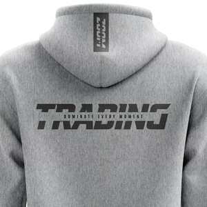 Sweat-shirt à capuche en molleton gris uni pour homme avec poche logo sur le devant, coupe décontractée, respirant, écologique, idéal pour l'hiver - Product Image 5