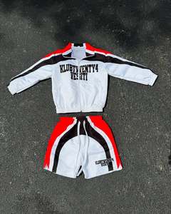 Custom Logo Best Quality Windbreaker Short Set Nylon Windbreaker Shorts Set Women Two Piece Wind Breaker Set 2026 - Product Image 2