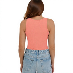 เสื้อกล้ามทรงรัดรูปสำหรับผู้หญิง ยี่ห้อ Ever Glow คอทรงโอ สีพื้น ติดกระดุมด้านหน้า สไตล์ลำลอง ผ้าถัก เหมาะสำหรับฤดูใบไม้ร่วง ความยาวปกติ ไซส์พลัส - Product Image 3