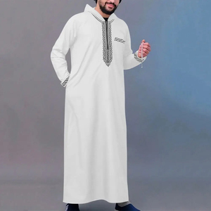 Luxury 2026 Ramadan Collection <b>Thobe</b> – Limited Edition Embroidered <b>Men's</b> Festive Wear - Product Image 6