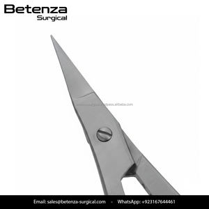 Tijeras Caplan para Septum Nasal, Doble Acción, Anguladas, 20 cm, Serradas, Manuales, de Acero Inoxidable Alemán, Instrumento Quirúrgico ORL - Product Image 4