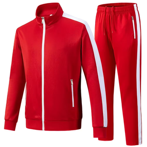 Conjunto Deportivo de Alta Calidad para Hombre, Diseño Personalizado con Logotipo OEM ODM, Chaqueta con Cremallera para Gimnasio, Entrenamiento, Running, Jogging, Ropa Deportiva - Product Image 3