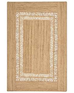 100% Natural Jute Hemp Braided <b>Rug</b> Handmade Eco Friendly Round Boho Farmhouse Area Carpet Custom Size Wholesale - Product Image 5