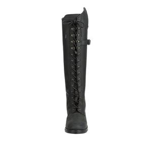 Bota de Montar para Caballo, de Cuero Sintético de Color Sólido, Protección Completa para Montar a Caballo - Product Image 1