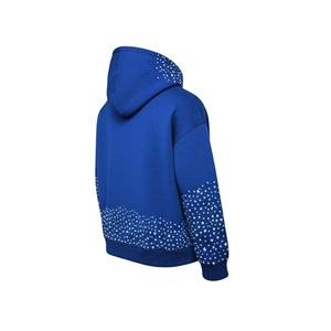 Sudadera con cremallera de diamantes de imitación peso pesado GSM con cremallera personalizada 100% algodón Terry invierno ropa de calle a prueba de viento para hombres y mujeres - Product Image 5